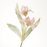 Handmade Elegant Iris Orchid Brooch Pin, Delicate Resin Floral Lapel Pin, Romantic Botanical Jewelry, Wedding Accessory