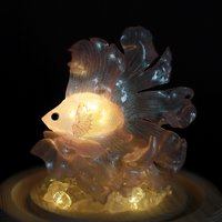 Handmade Mini Betta Fish Aquarium Lamp