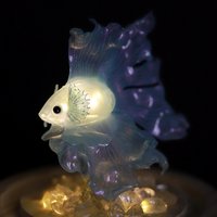 Handmade Mini Betta Fish Aquarium Lamp
