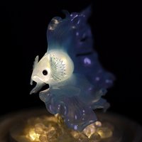 Handmade Mini Betta Fish Aquarium Lamp